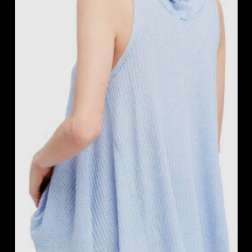 We The Free Swing Light Blue Sleeveless Top - Picture 5 of 6